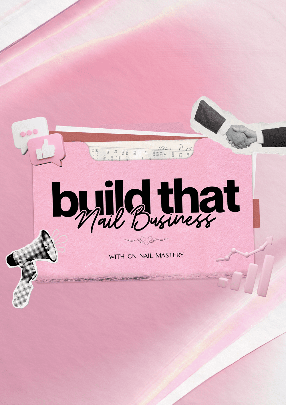 Build That Nail Business — original course photograph from Chelsea’s CN Nail Mastery