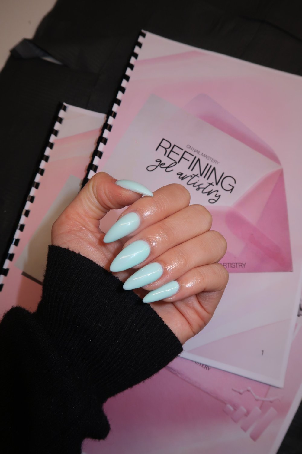 Refining Gel Artistry + Build That Nail Business — original course photograph from Chelsea’s CN Nail Mastery